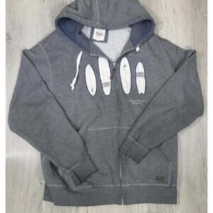 Pacific Creations Hoodie Size L Extra Large Gray Surfers Paradise Australia #10